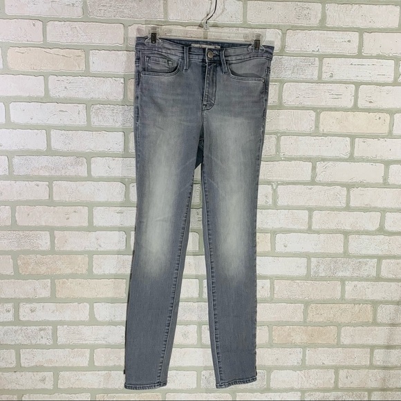 Athleta Sculptek Gray Skinny Jeans Size 6 - Picture 4 of 12